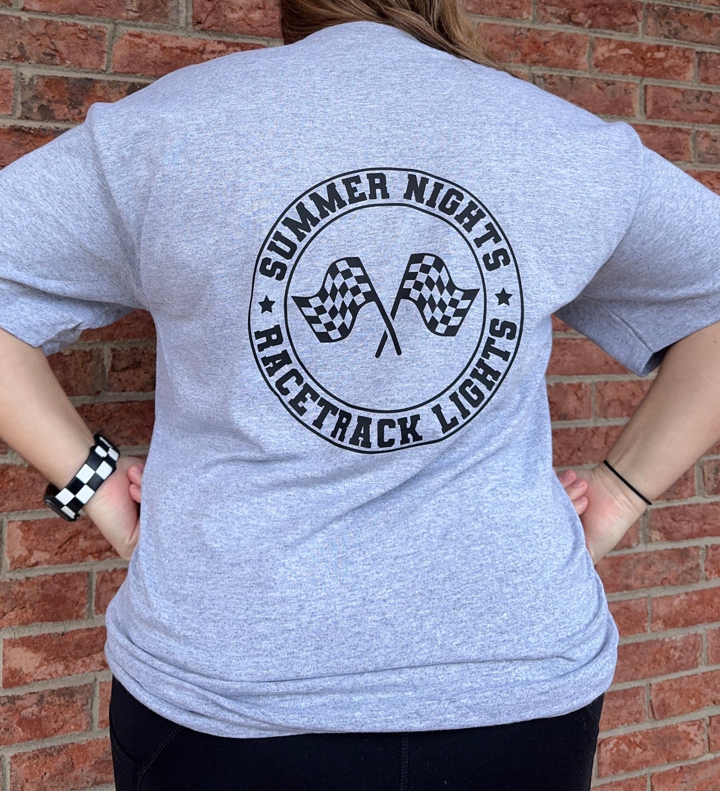 Summer Nights Racetrack Lights T-Shirt