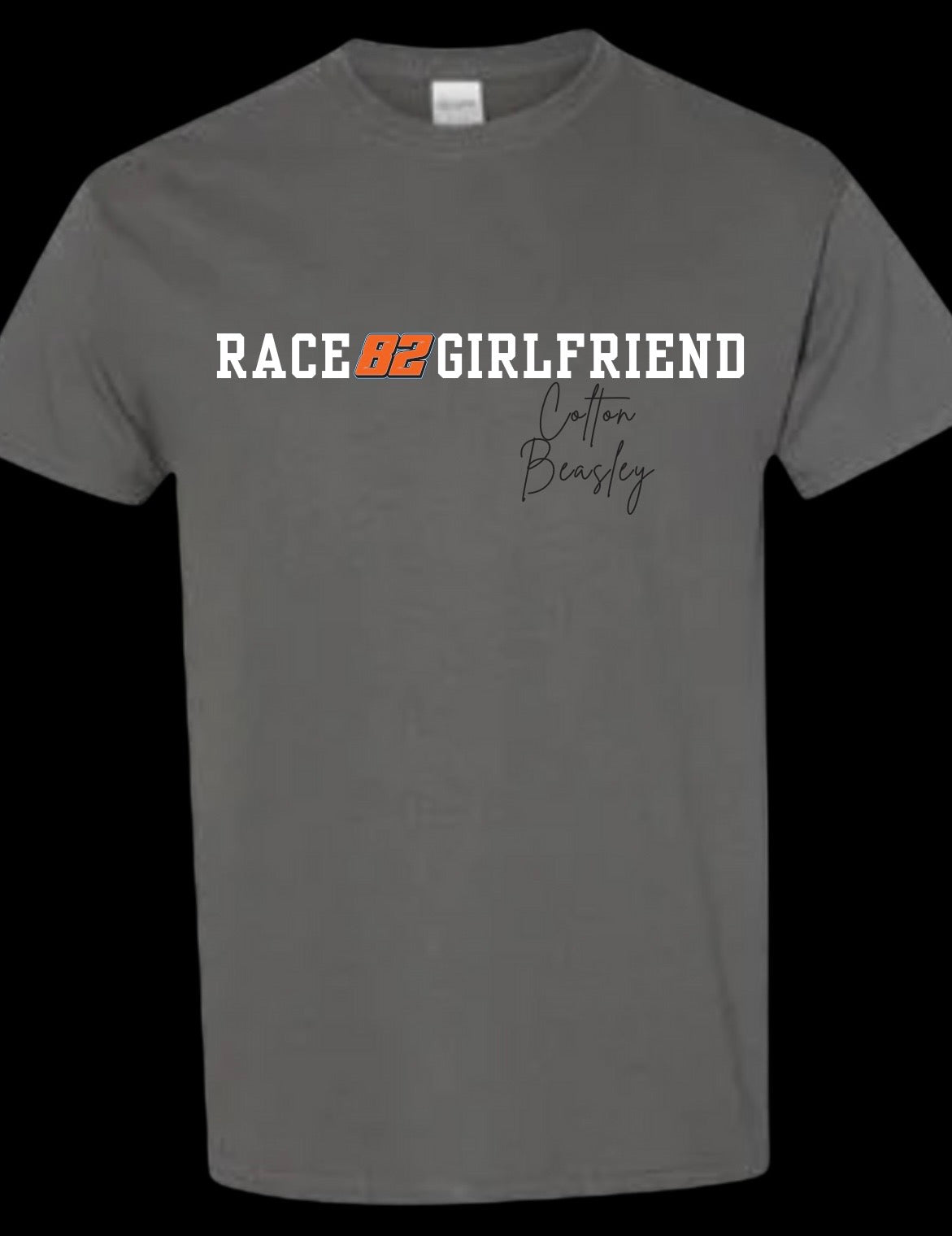 Race Girlfriend, Mom, Wife : Number Design - Tshirt