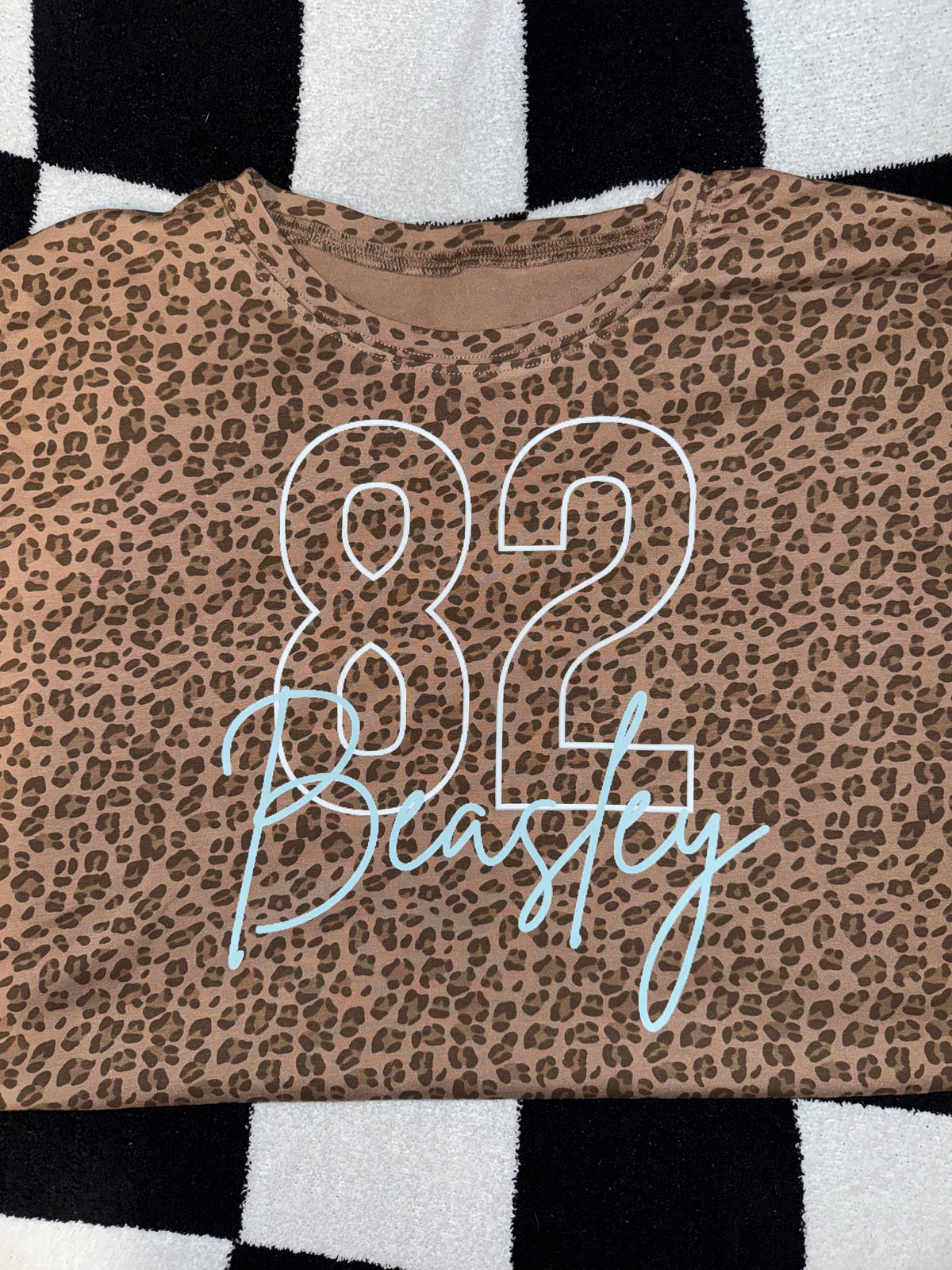 Camo or Leopard Name/Number T-Shirts