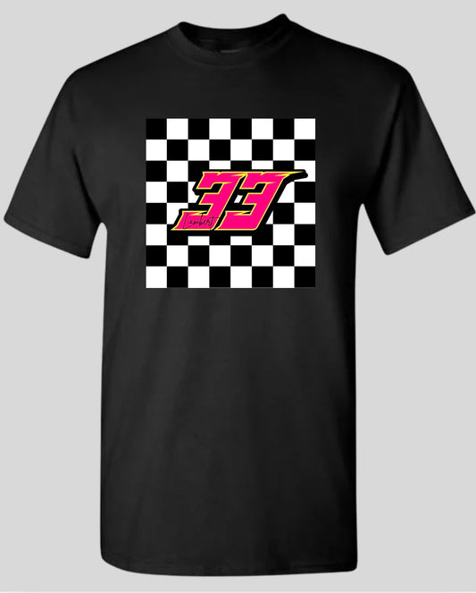 Checkered Background with NUMBER FILE