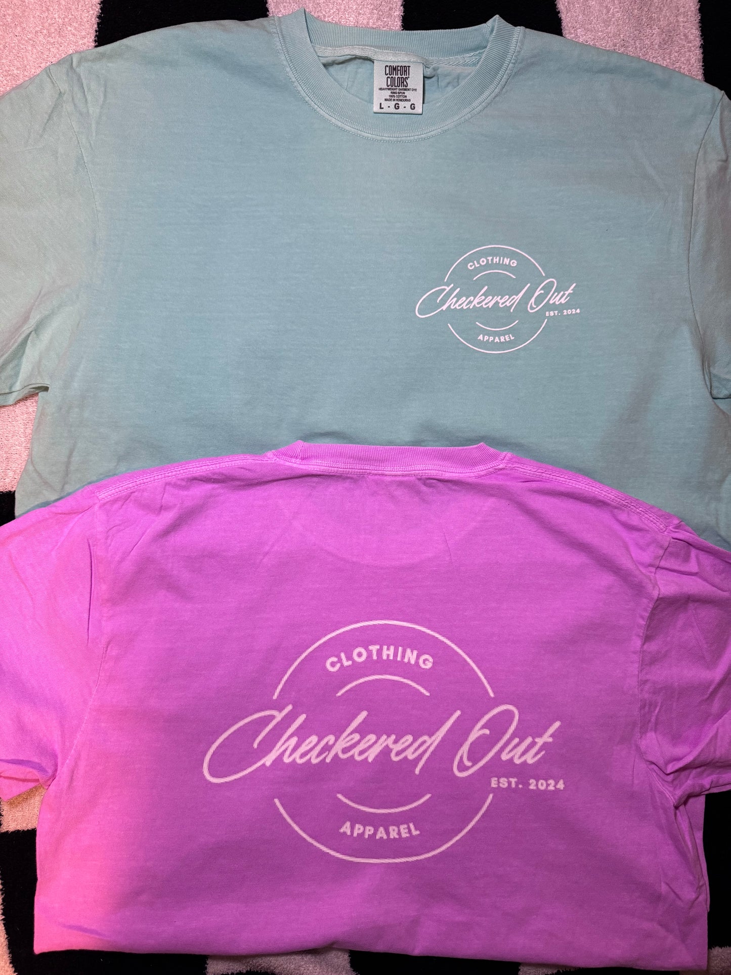 Checkered Out Apparel T-Shirt COMFORT COLOR