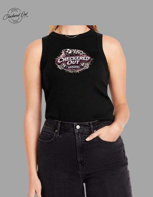 Checkered Out Apparel (Color Change Logo) Tank Top