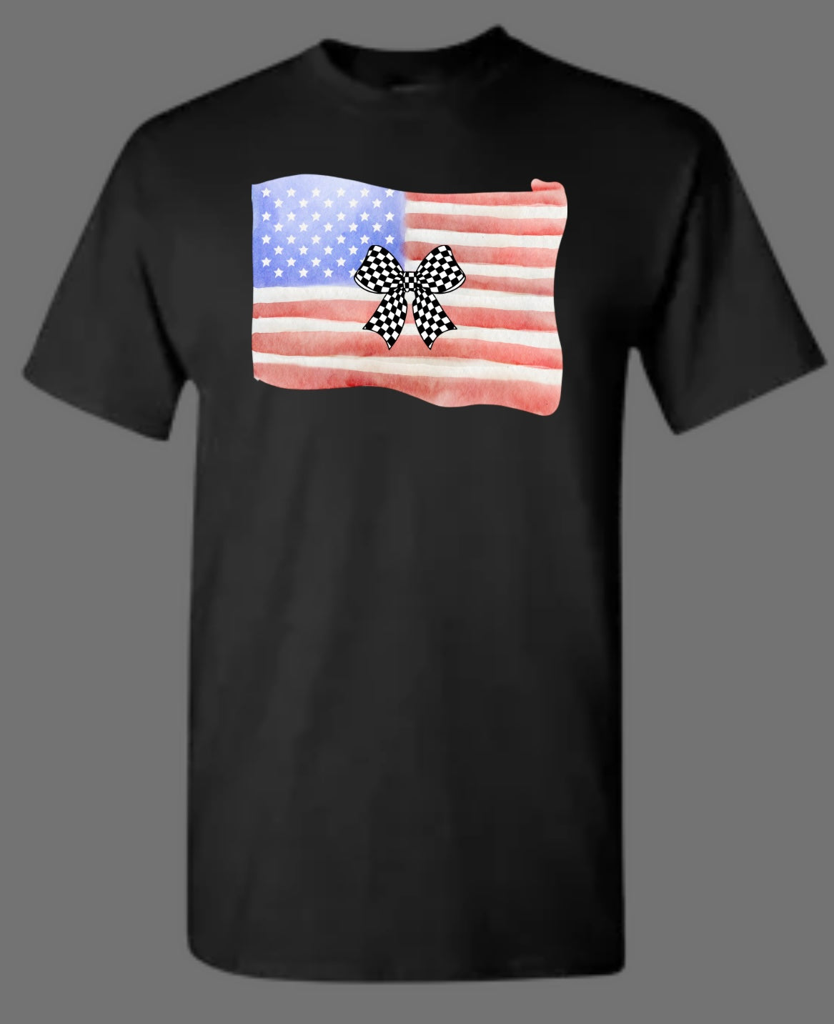 America with some Checkered T-shirt