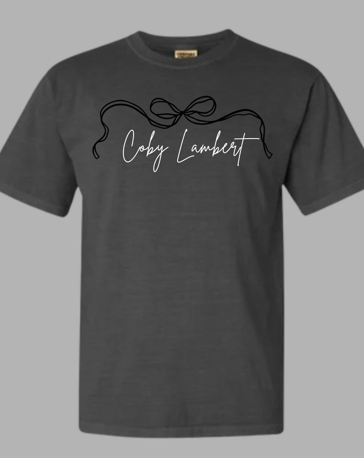 Bow Around Name T-shirt