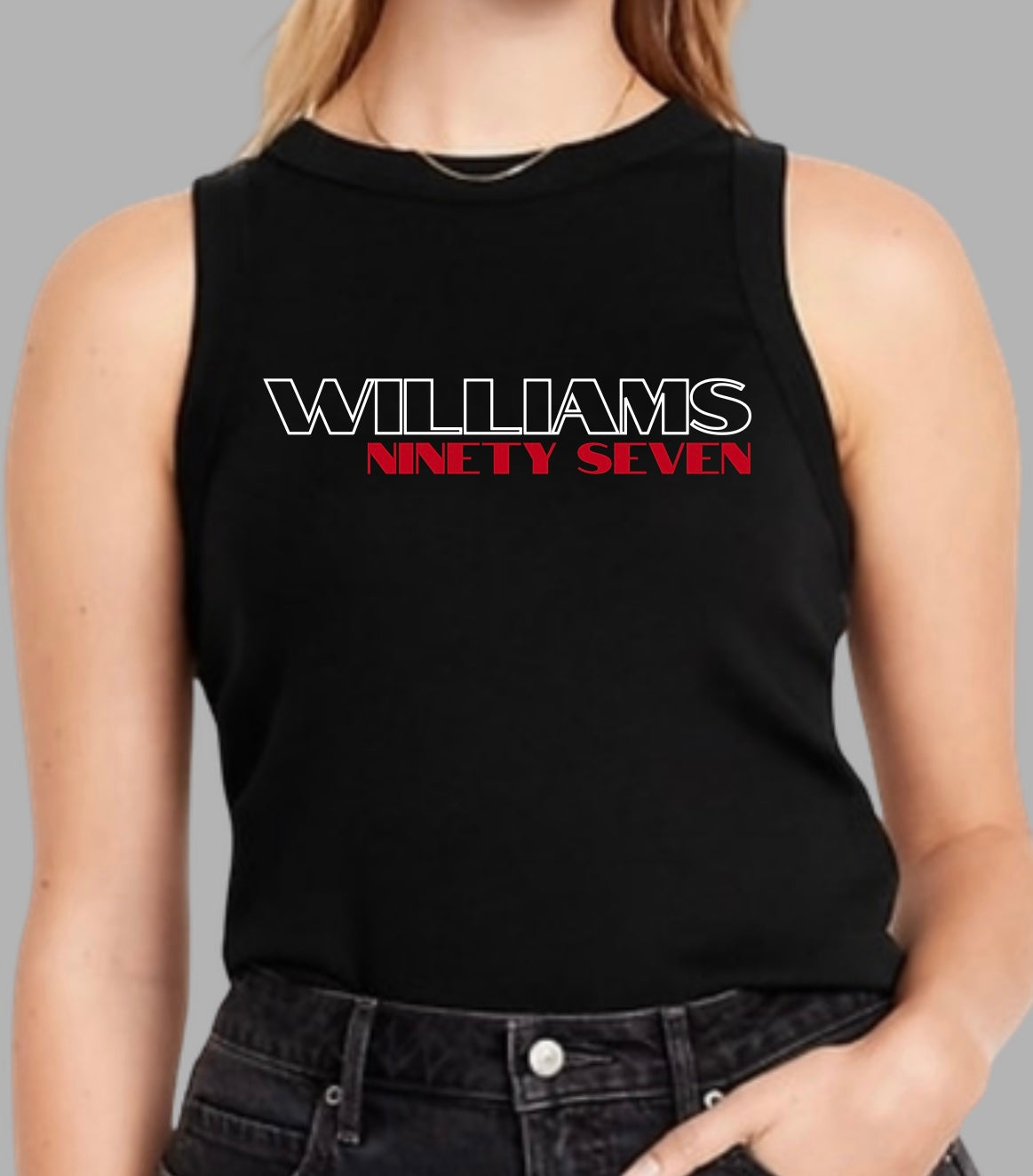 Last Name/Number Tank Top