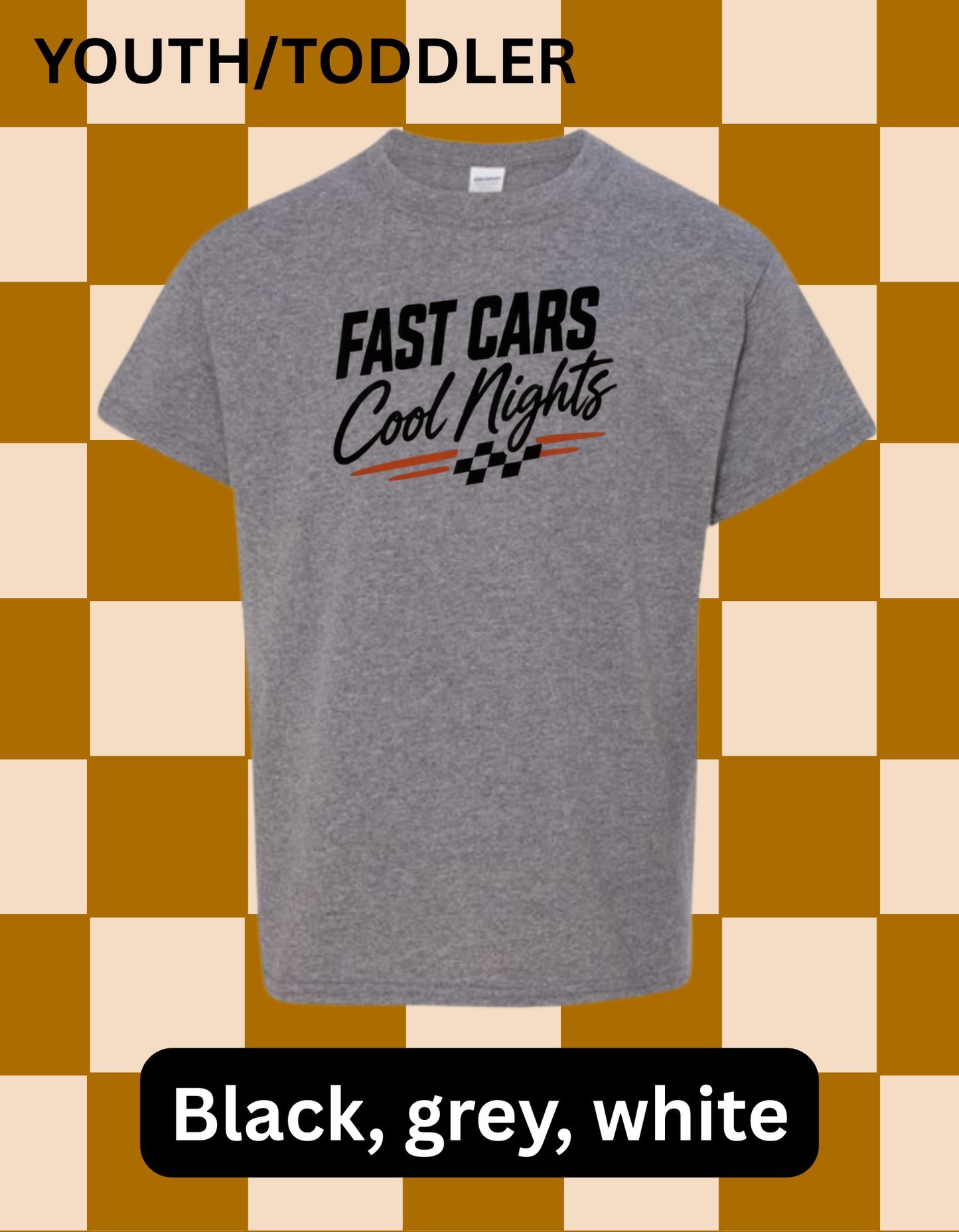 Youth/Toddler - Fast Cars & Cool Nights
