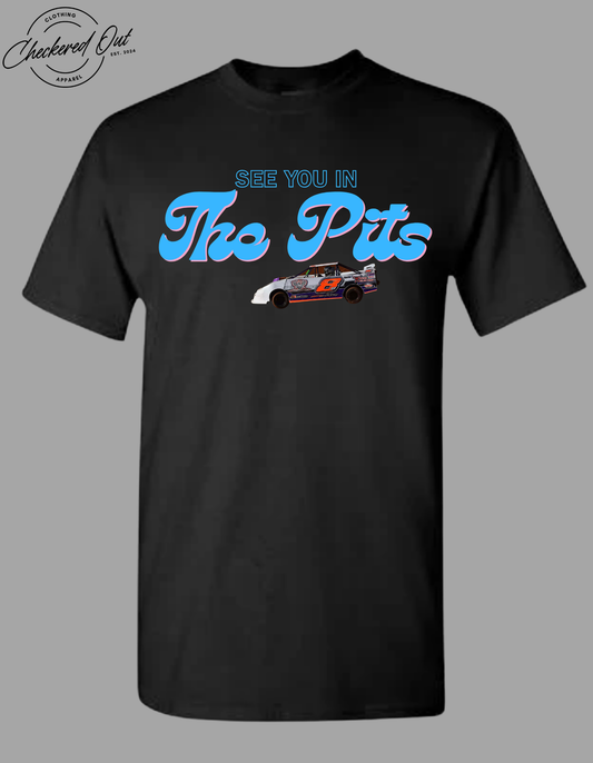 See You In The Pits Design with the Car Cutout