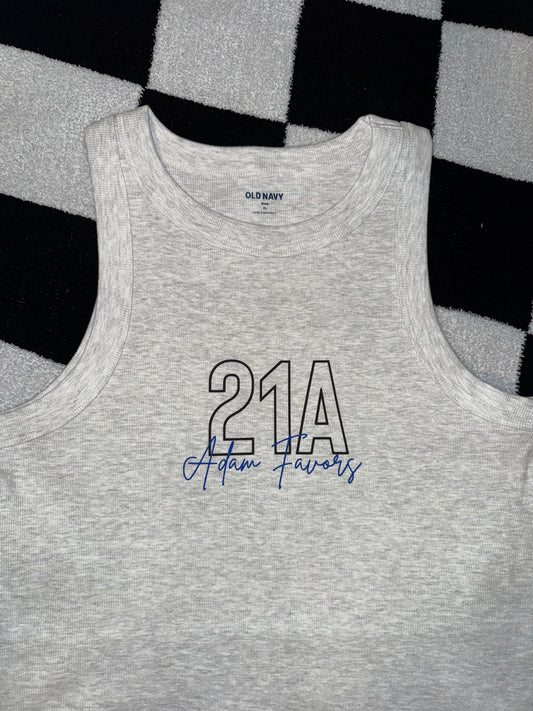 Number/Name Tank Top