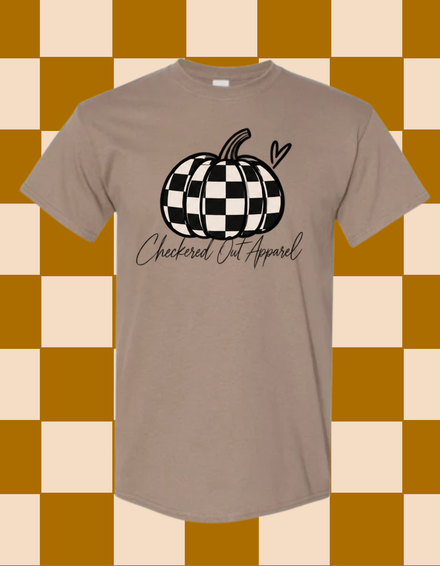 Checkered Pumpkin