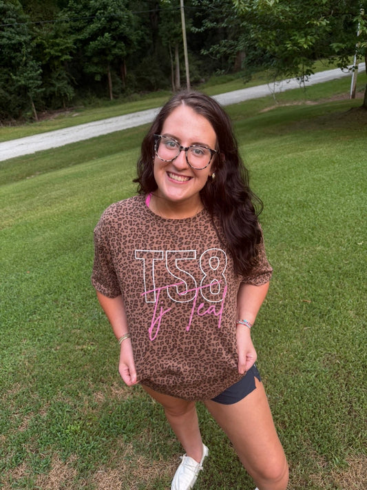 Camo or Leopard Name/Number T-Shirts