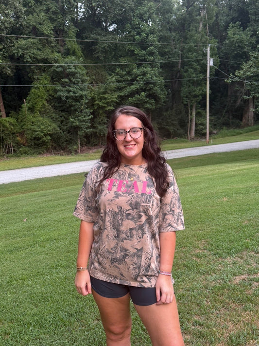 Dark Camo Shirt with Last Name
