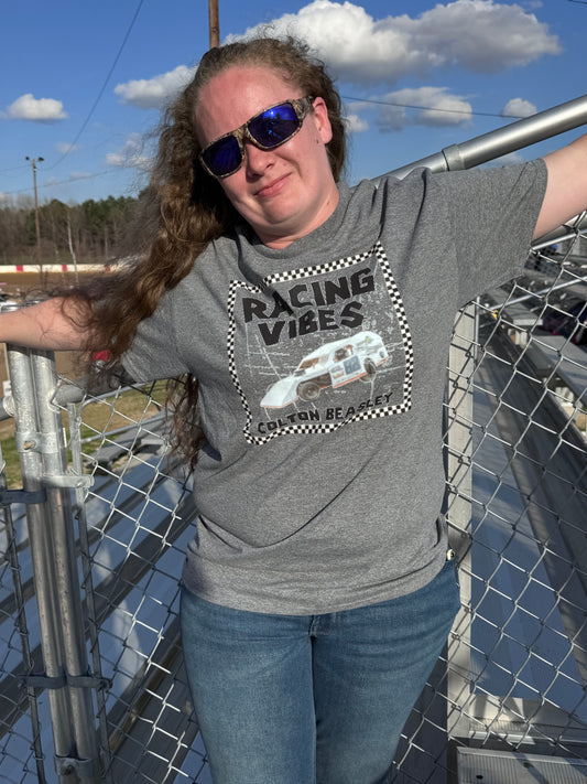 Racing Vibes with Car CutOut and Name Design