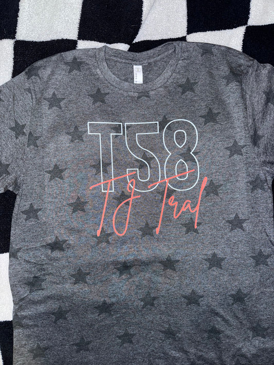 Star Shirt with Name and Number