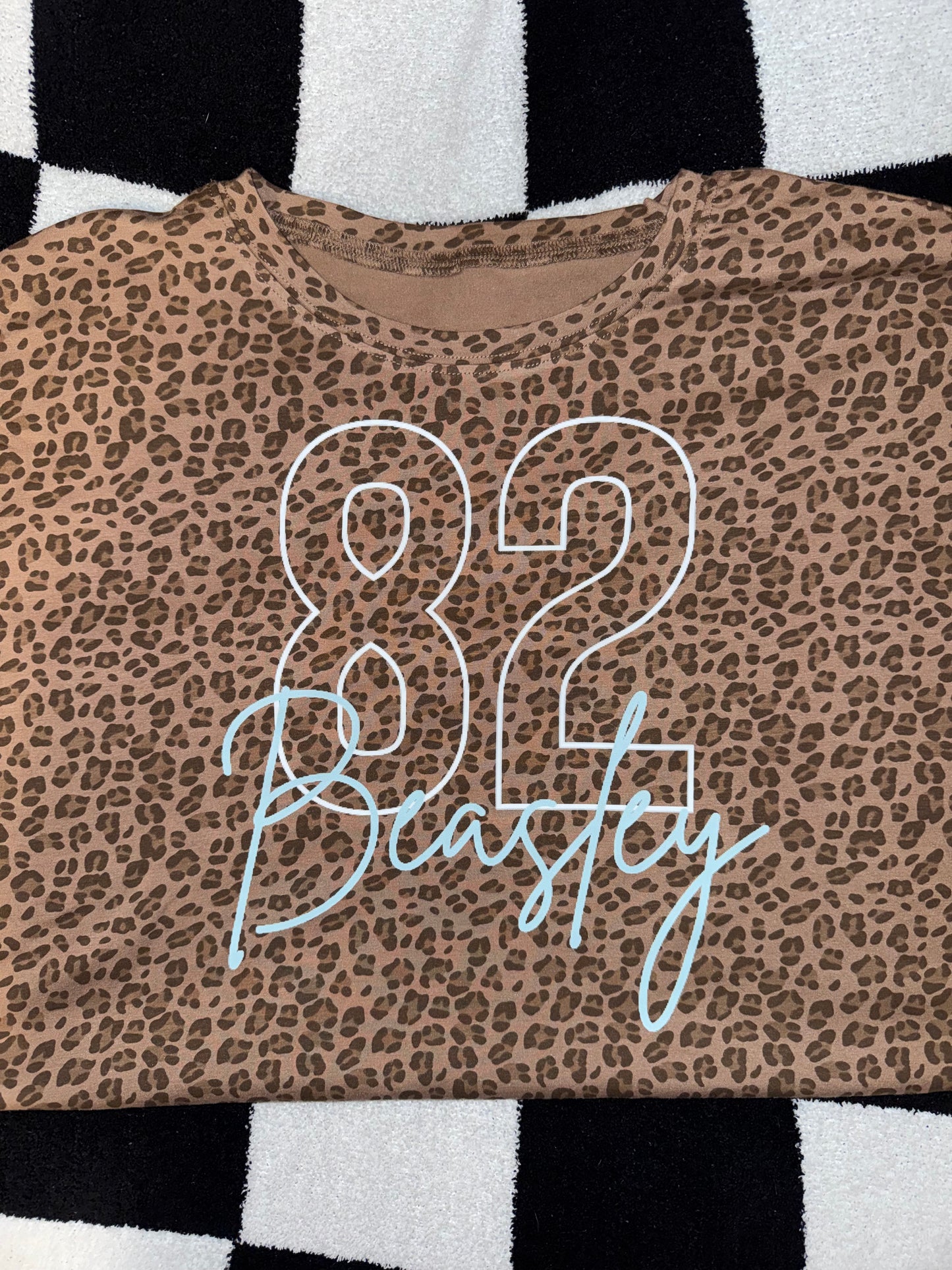 Camo or Leopard Name/Number T-Shirts