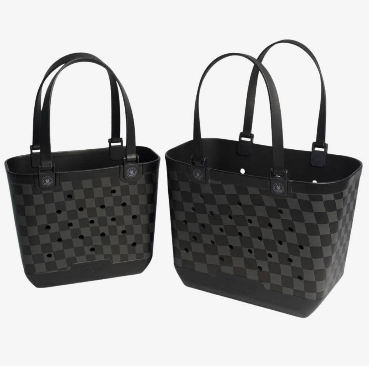 Rubber Checkered Totes