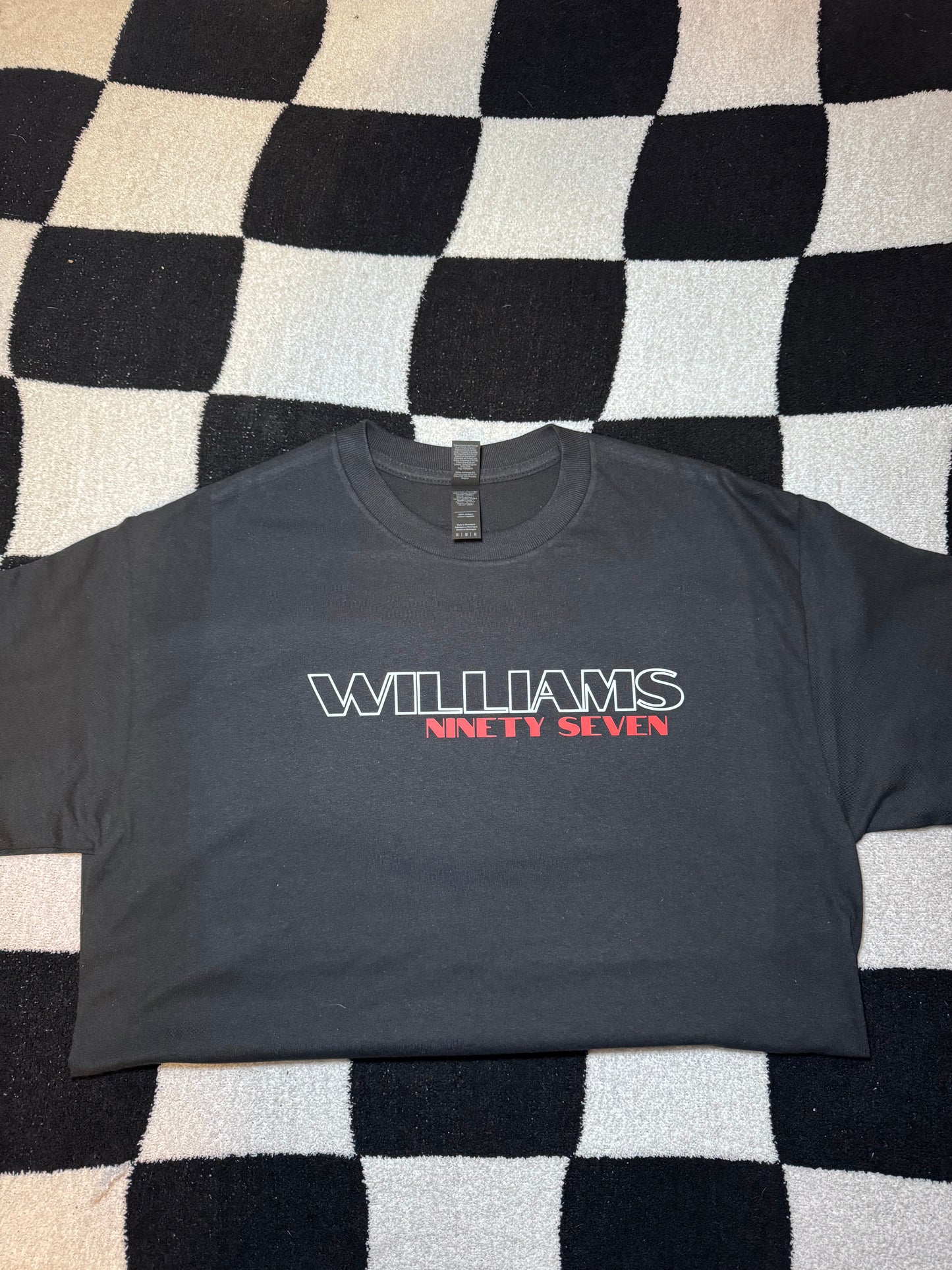 Last name and Number - Black T-Shirt