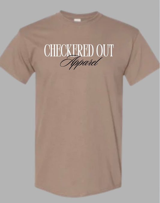 Checkered Out Apparel Logo Design Modern