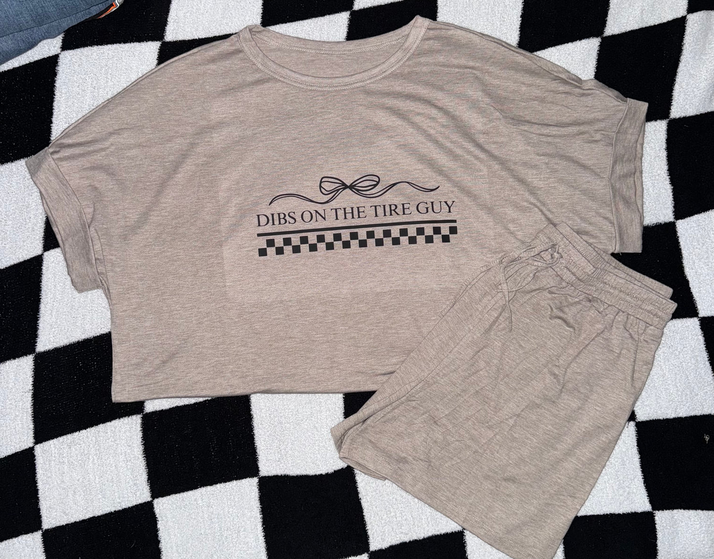 Dibs on the….. Short and Shirt set