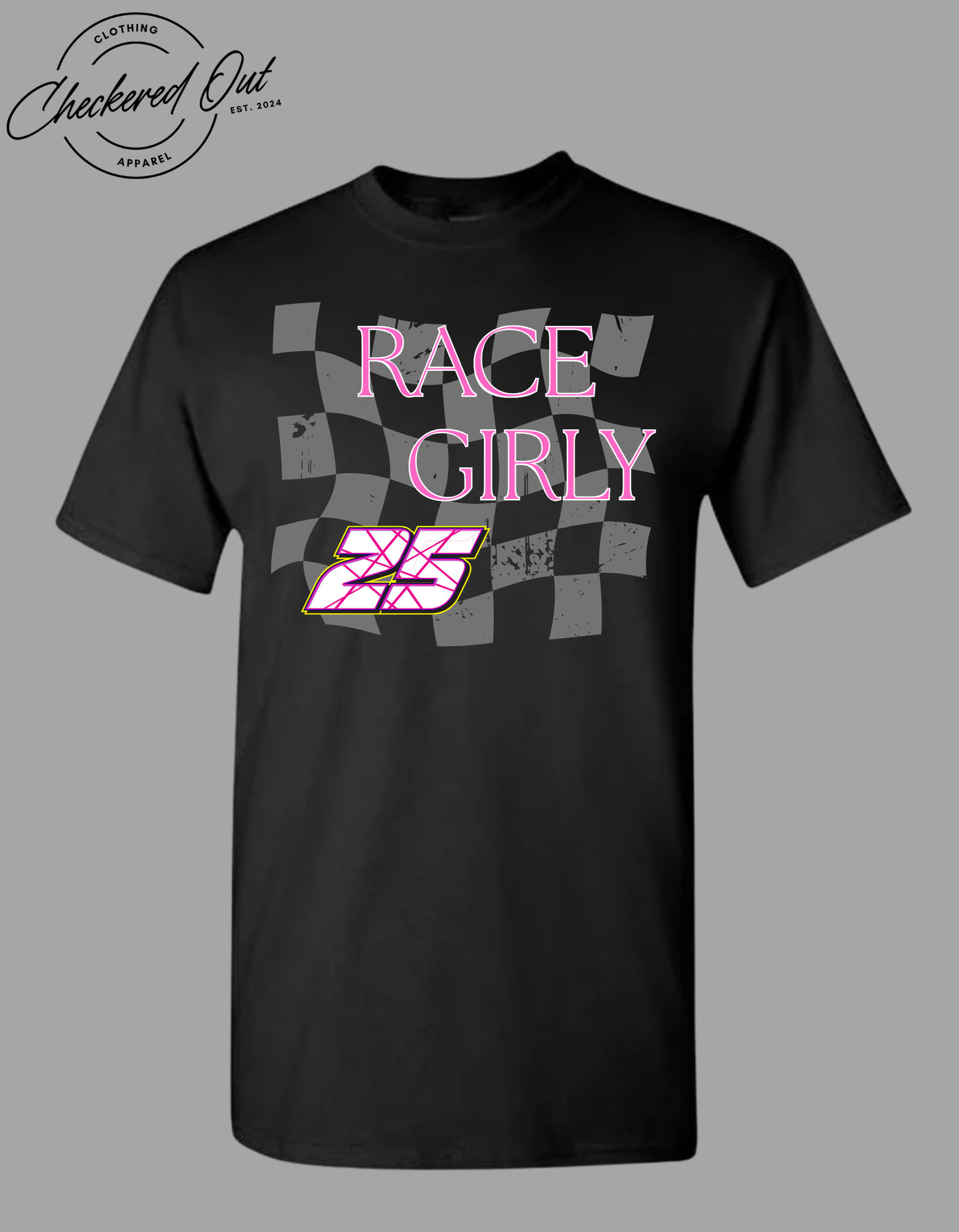 Race Girly with number file