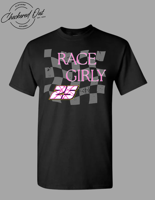 Race Girly with number file