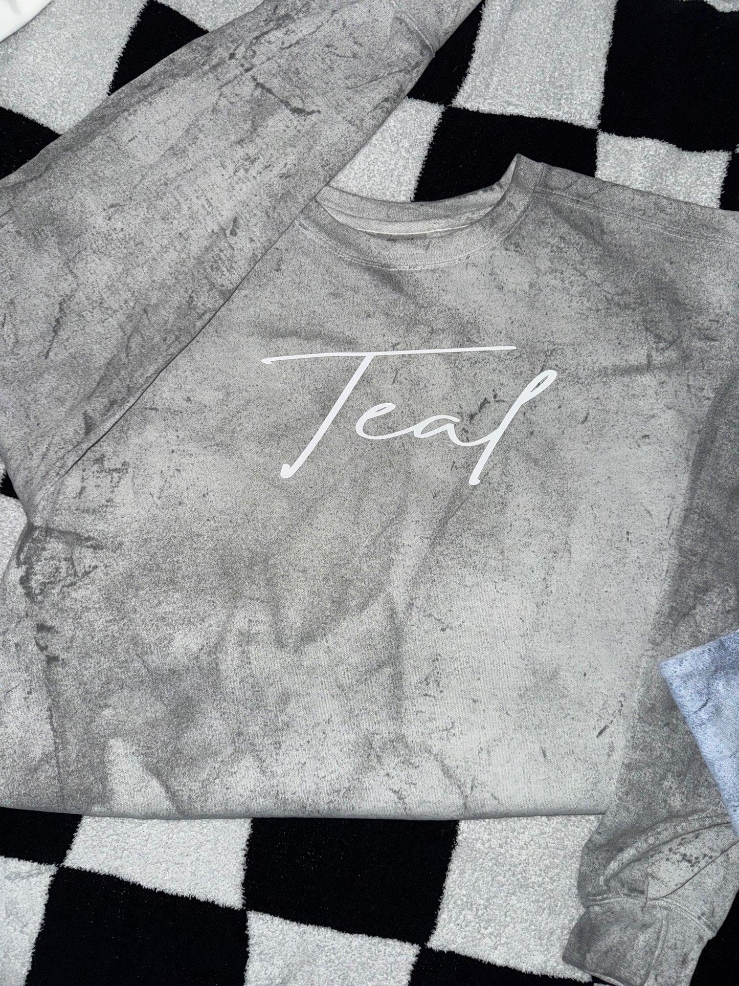 Color Blast Crewneck with Name only