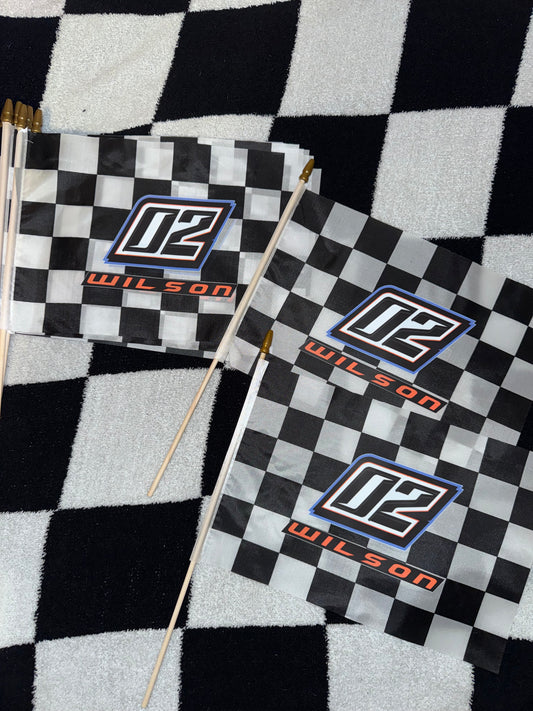 Checkered Flags (size: 8x12) CUSTOM