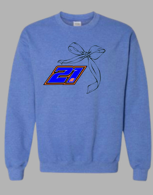 Custom Number with Bow Design
