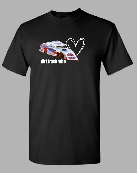 Heart, dirt, track, car cutout