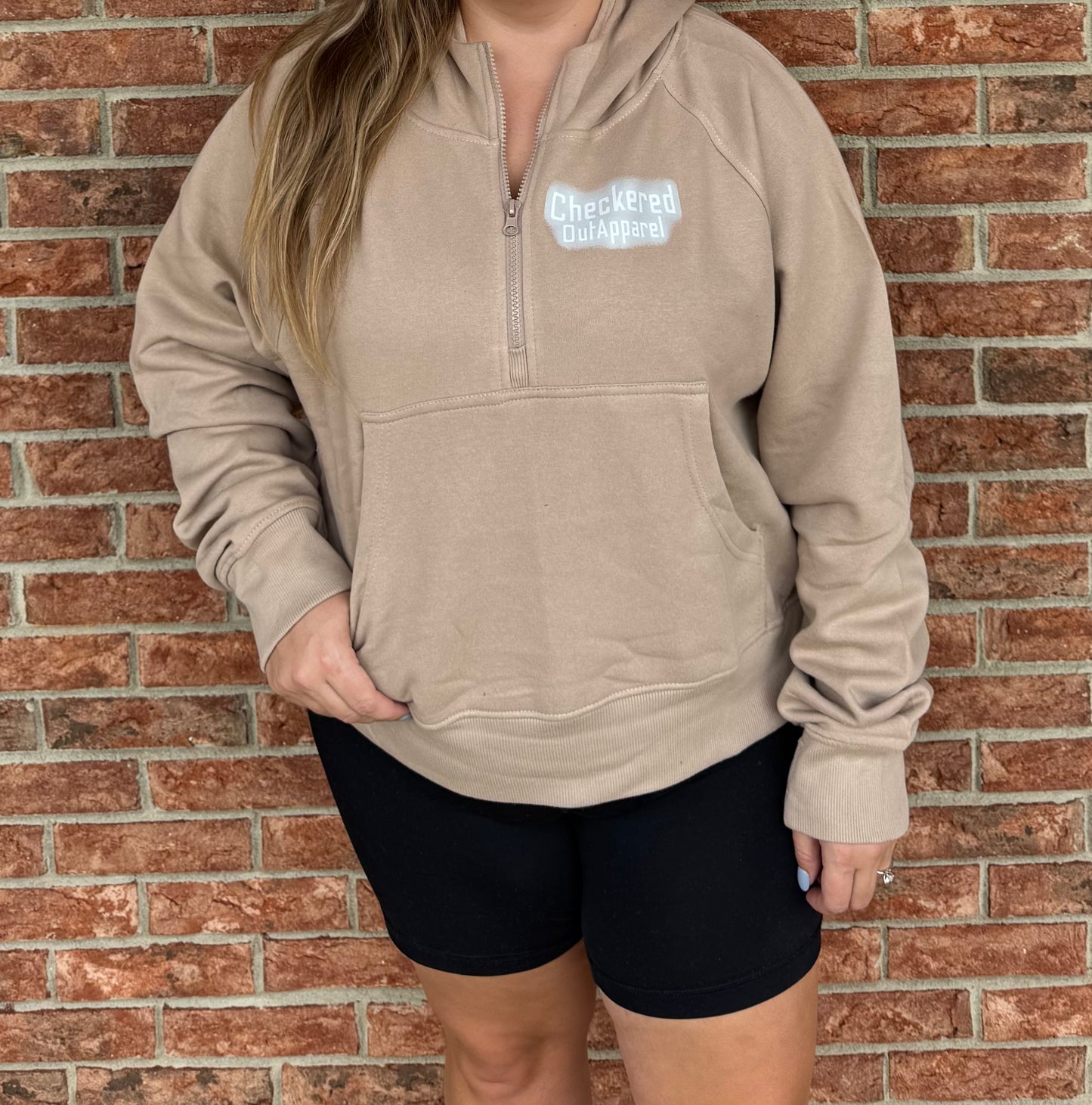 CUSTOMIZED Quarter Zip Hoodie