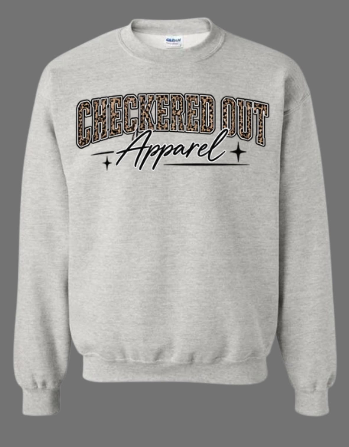 Leopard Checkered Out Apparel