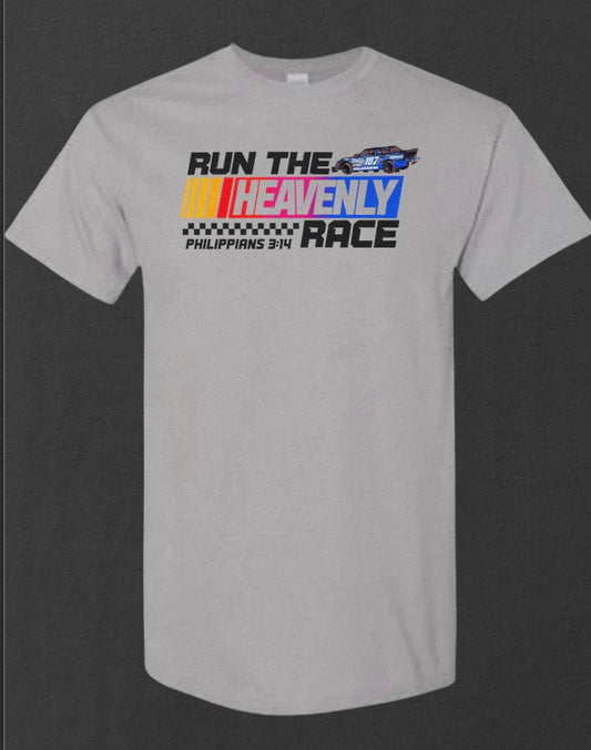 Run the heavenly race with car cutout