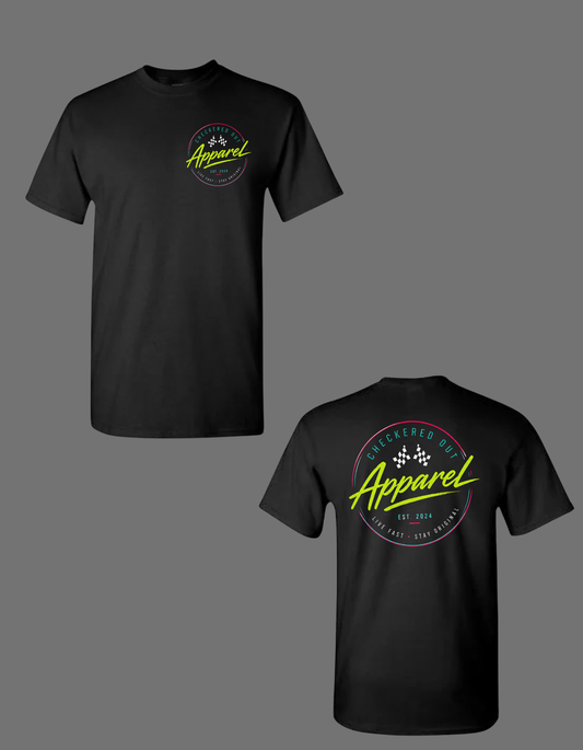 Checkered Out Apparel Neon Circle