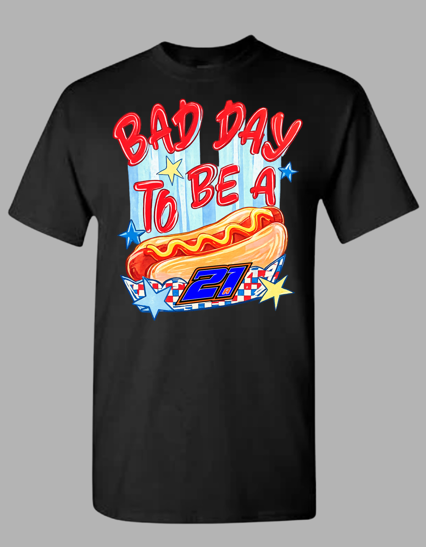 Bad Day to be a Hot Dog with number file or plain