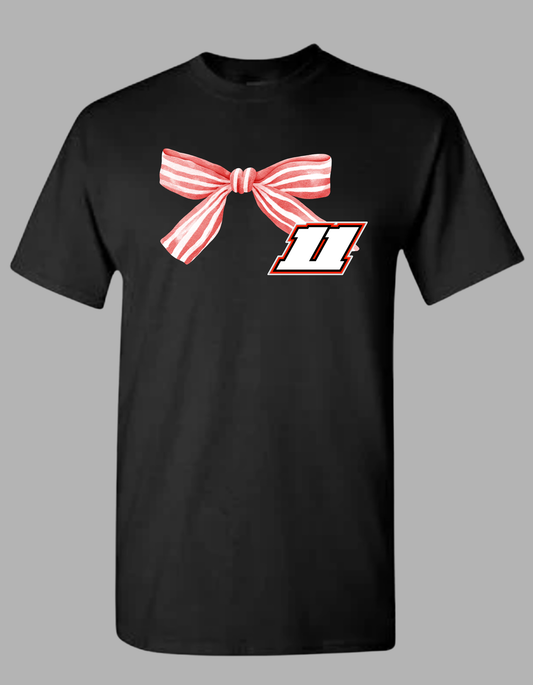 Red & White Bow with Number File