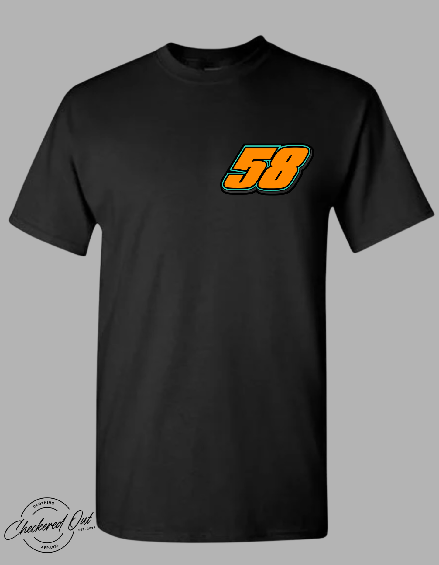 Larry Teal Race T-Shirt Design
