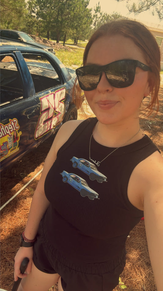 Custom Race Car Tank Top