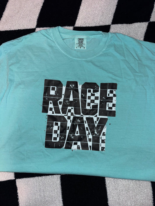 RACE DAY (Black/White/Checkered)