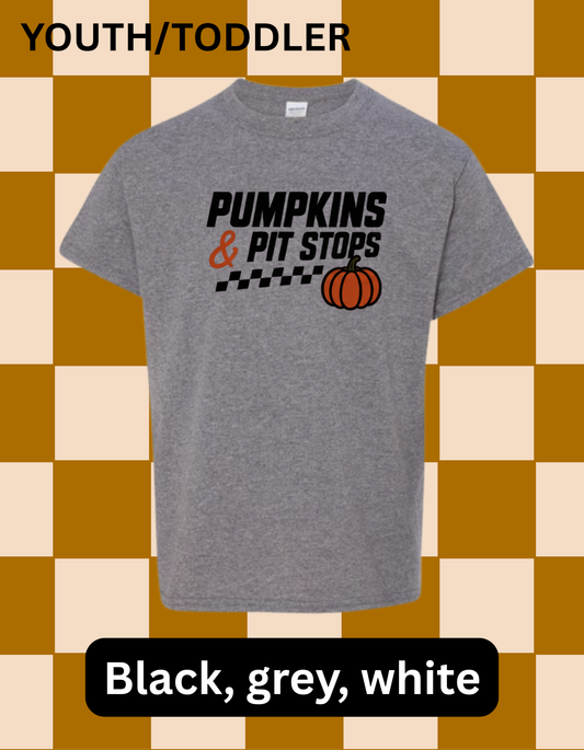 Youth/Toddler - Pumpkins & Pit Stops
