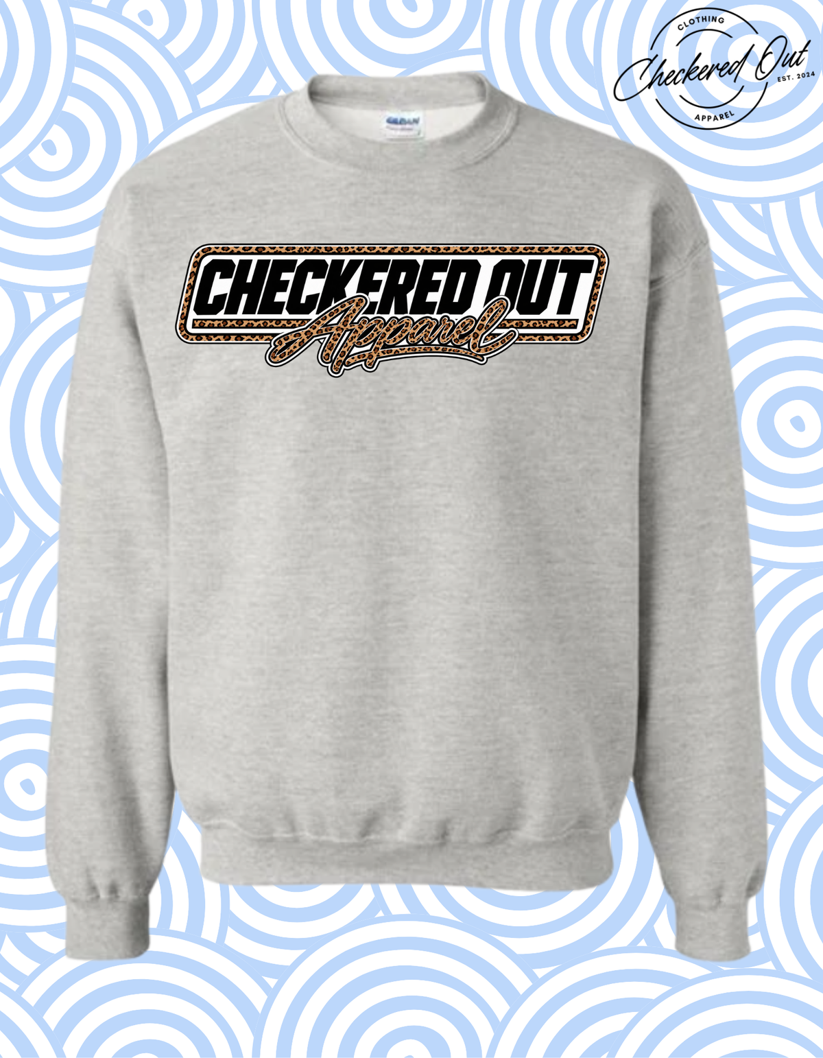 Checkered Out Apparel Block Leopard - Apparel